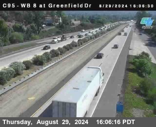 WB 8 at Greenfield Street