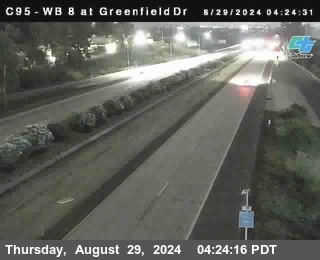 WB 8 at Greenfield Street