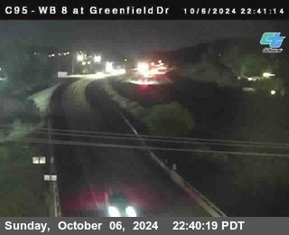 WB 8 at Greenfield Street