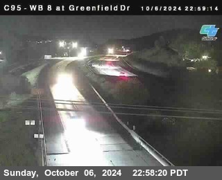 WB 8 at Greenfield Street