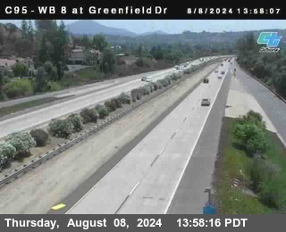 WB 8 at Greenfield Street