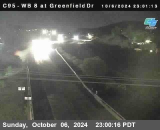 WB 8 at Greenfield Street