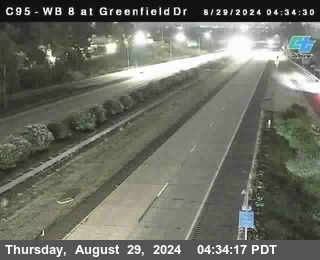 WB 8 at Greenfield Street