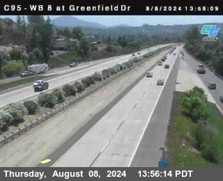 WB 8 at Greenfield Street