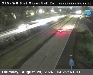 WB 8 at Greenfield Street