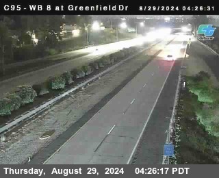 WB 8 at Greenfield Street