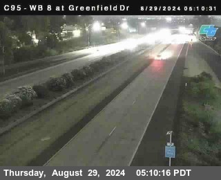 WB 8 at Greenfield Street