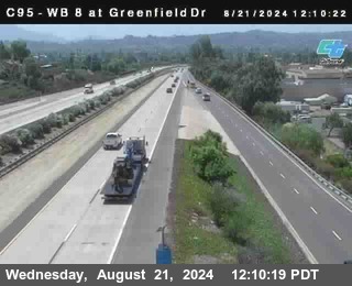 WB 8 at Greenfield Street