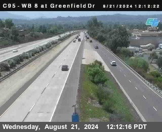 WB 8 at Greenfield Street