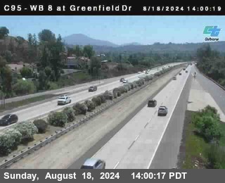 WB 8 at Greenfield Street