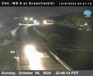 WB 8 at Greenfield Street