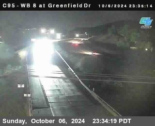 WB 8 at Greenfield Street