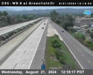 WB 8 at Greenfield Street