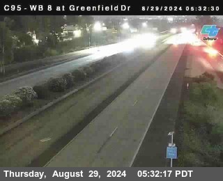 WB 8 at Greenfield Street