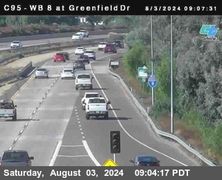 WB 8 at Greenfield Street