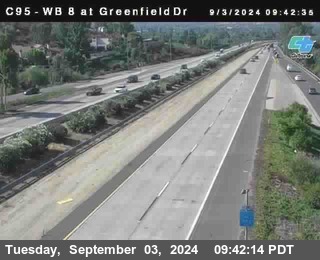 WB 8 at Greenfield Street