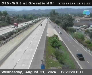 WB 8 at Greenfield Street