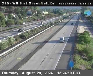 WB 8 at Greenfield Street