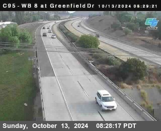 WB 8 at Greenfield Street