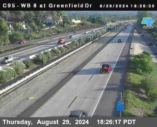 WB 8 at Greenfield Street