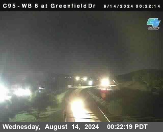 WB 8 at Greenfield Street