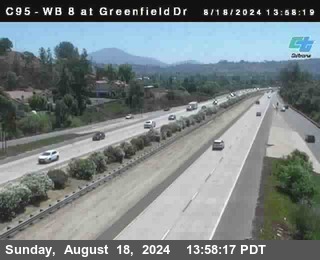 WB 8 at Greenfield Street