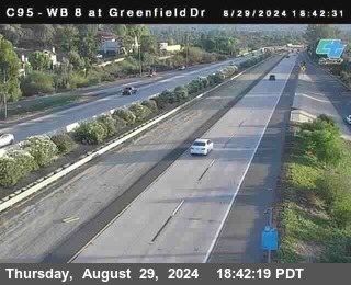 WB 8 at Greenfield Street