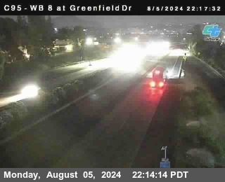 WB 8 at Greenfield Street