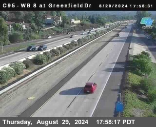 WB 8 at Greenfield Street