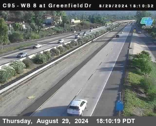 WB 8 at Greenfield Street