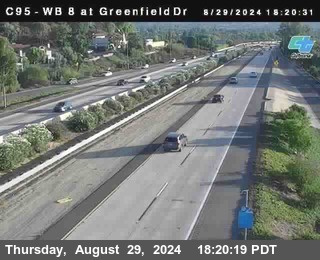 WB 8 at Greenfield Street