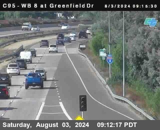 WB 8 at Greenfield Street