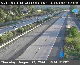 WB 8 at Greenfield Street