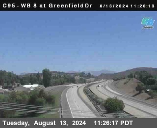 WB 8 at Greenfield Street