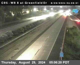 WB 8 at Greenfield Street