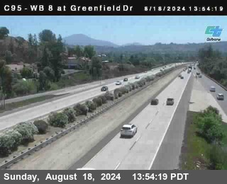 WB 8 at Greenfield Street