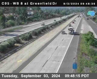 WB 8 at Greenfield Street