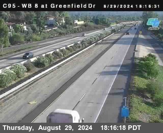 WB 8 at Greenfield Street