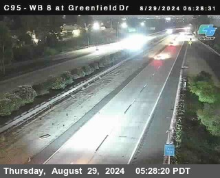 WB 8 at Greenfield Street