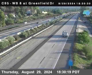 WB 8 at Greenfield Street