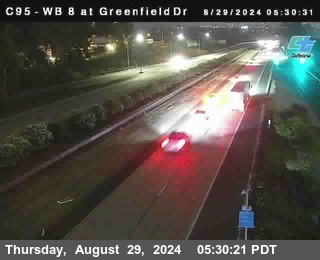 WB 8 at Greenfield Street