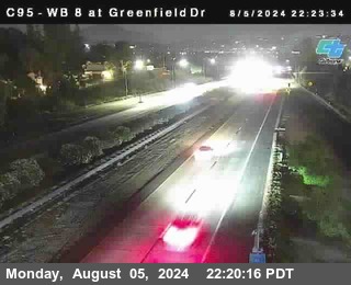 WB 8 at Greenfield Street