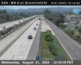 WB 8 at Greenfield Street