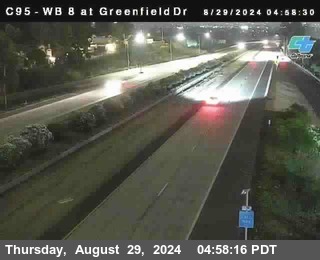 WB 8 at Greenfield Street