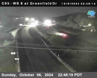 WB 8 at Greenfield Street