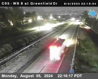 WB 8 at Greenfield Street