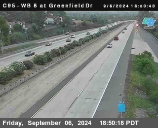 WB 8 at Greenfield Street