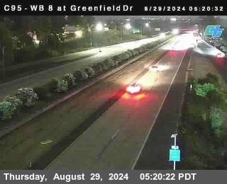 WB 8 at Greenfield Street