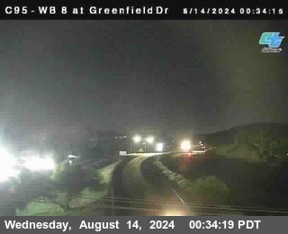 WB 8 at Greenfield Street