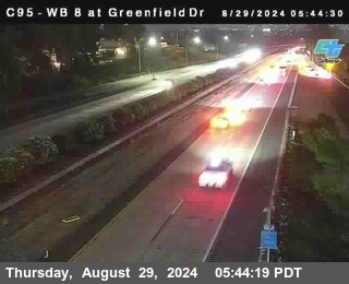 WB 8 at Greenfield Street